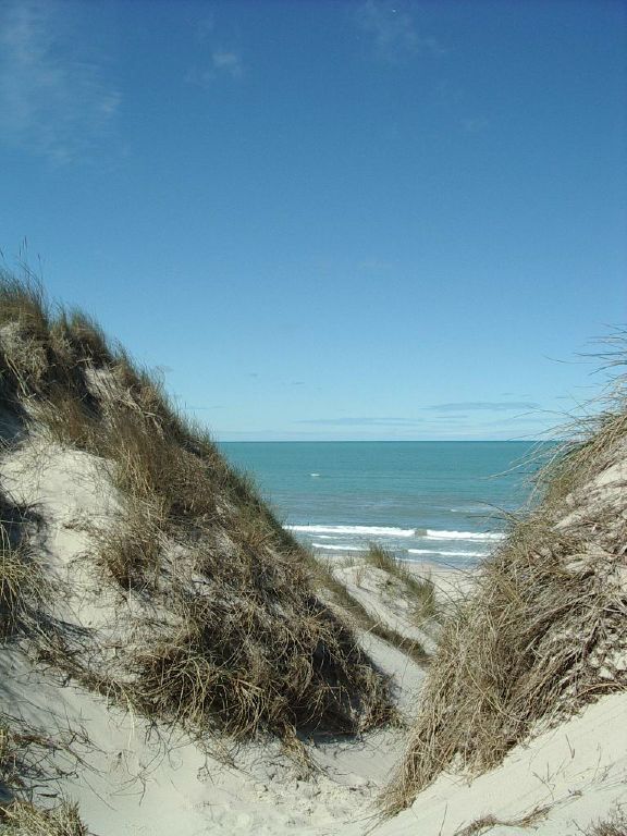 View from the dunes